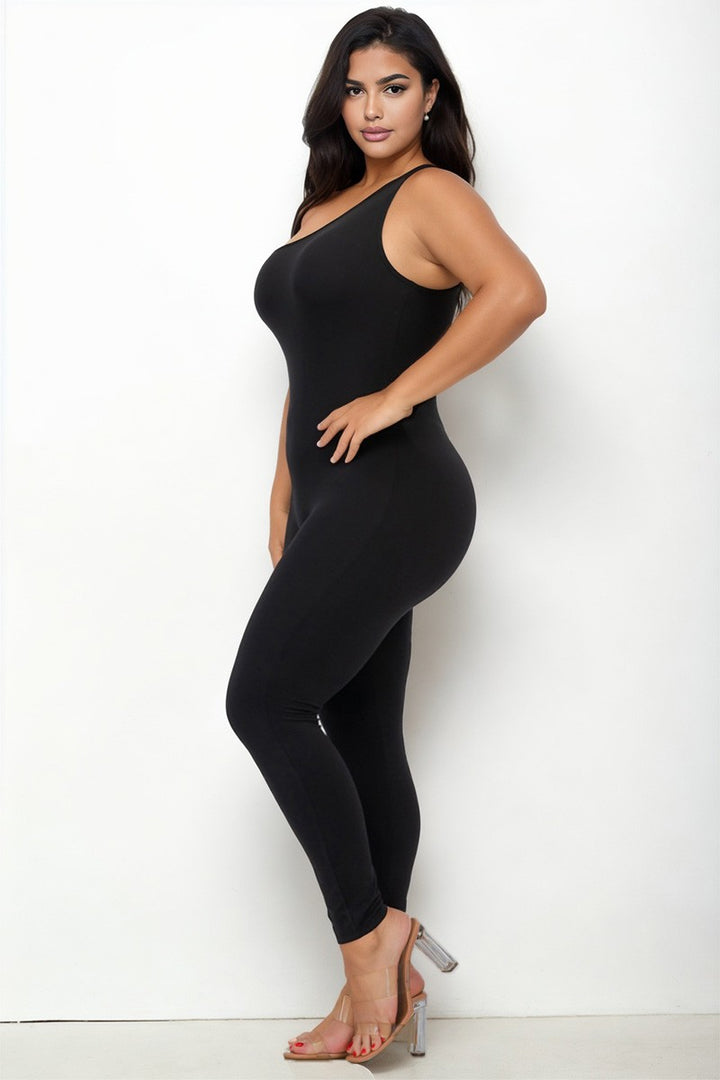 Bold Move Bodycon Jumpsuit – Plus Size