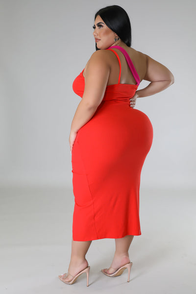 Janelle Stretched Dress - Plus Size