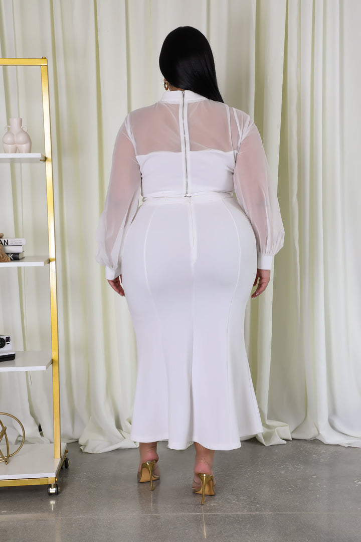 Eclipse Ensemble Plus Size Skirt Set