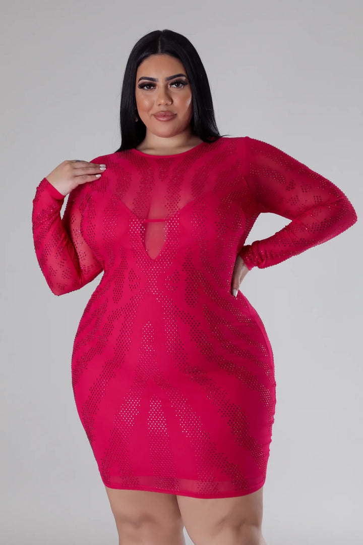 Always Involved Dress - Plus Size