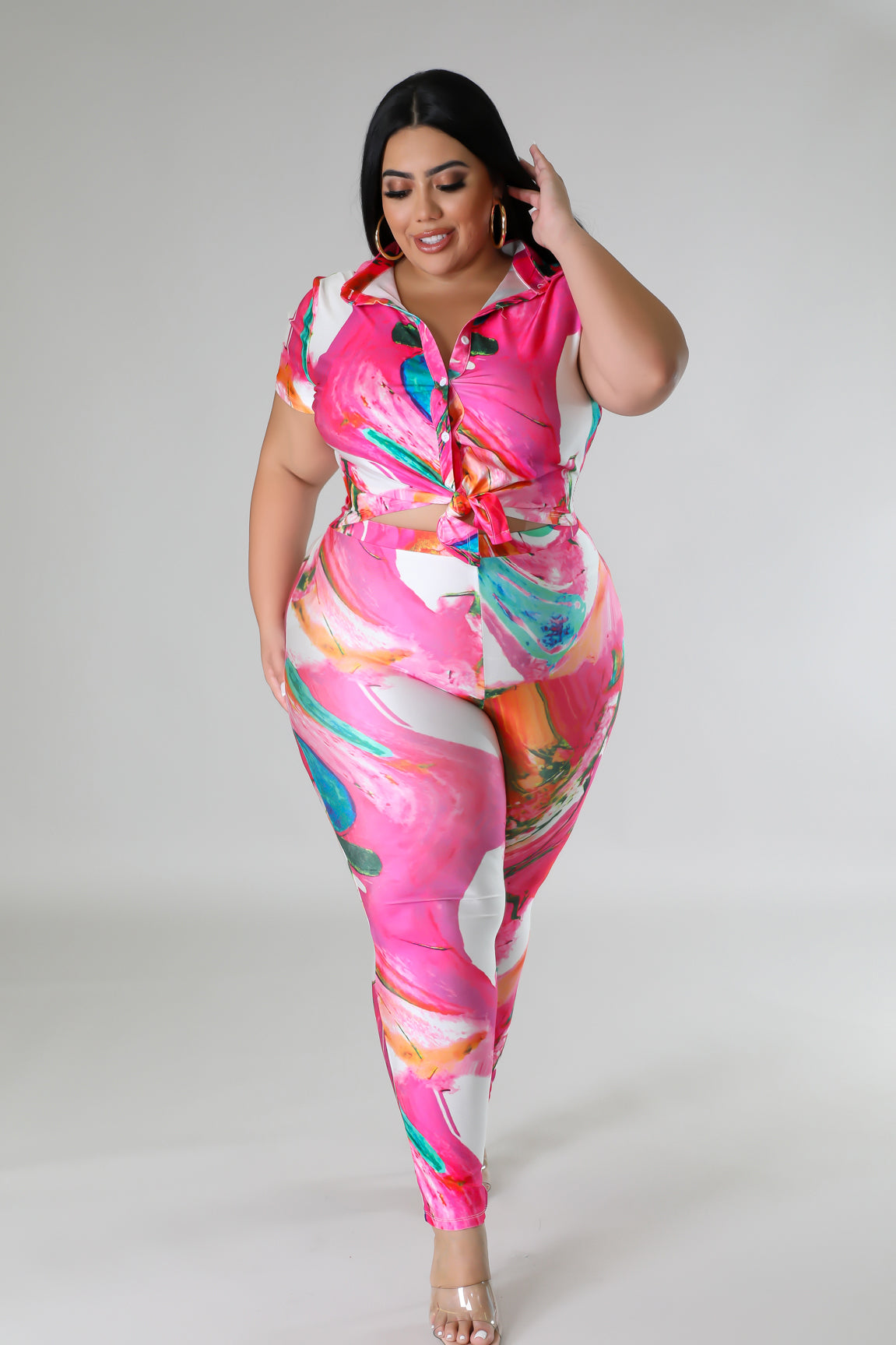 You are Cute Legging Set - Plus Size