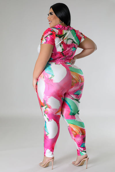 You are Cute Legging Set - Plus Size