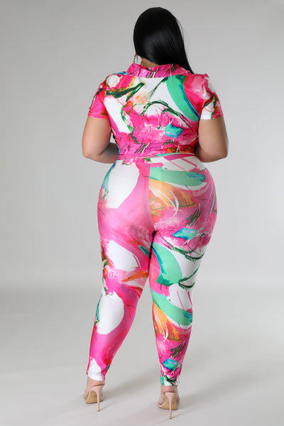 You are Cute Legging Set - Plus Size