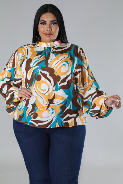 The Edyn Non Stretch Top - Plus Size