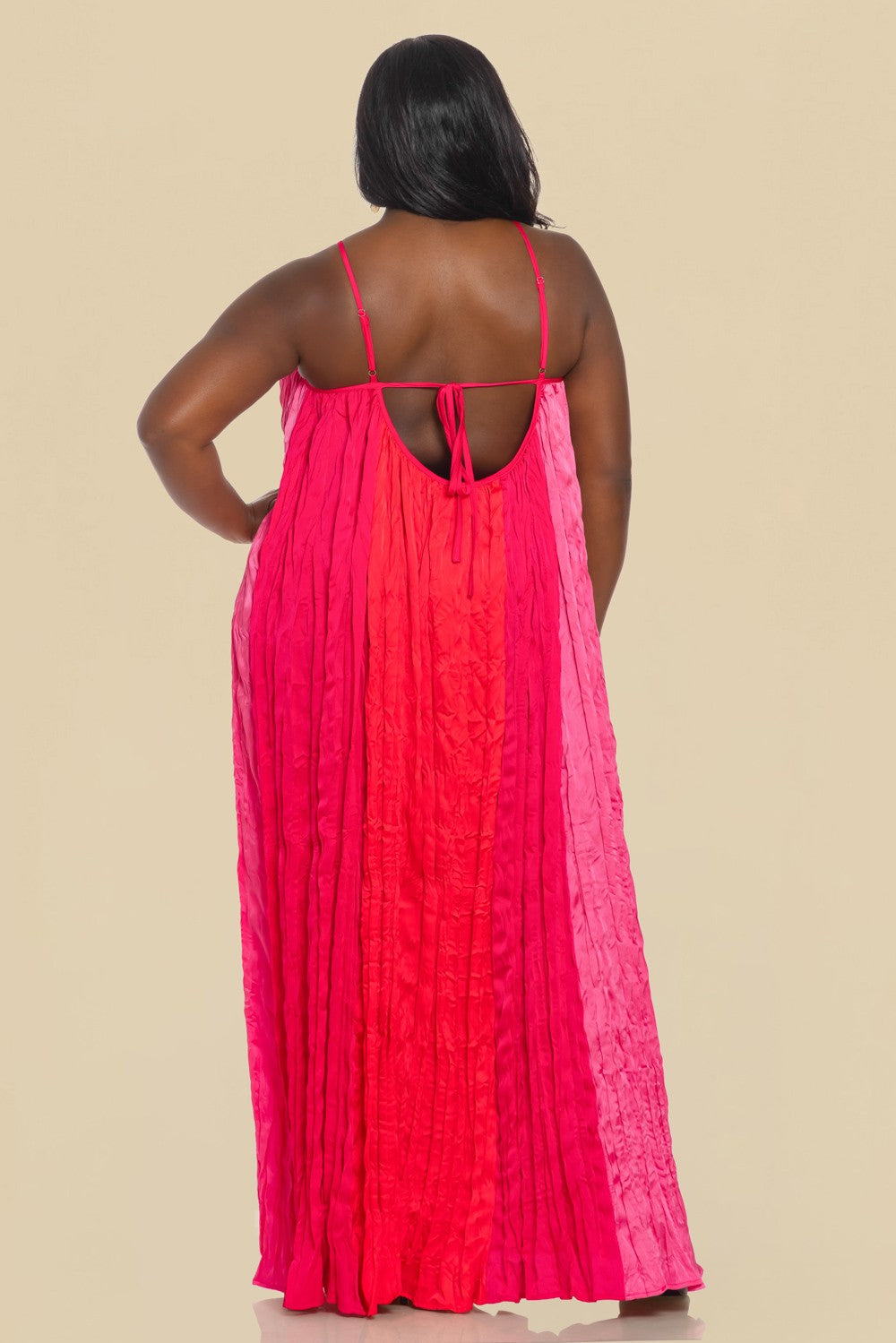Sunset Bloom Maxi – Plus Size