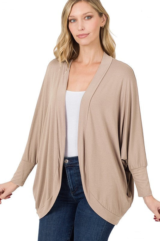 The Tracey Open Front Cardigan - Plus Size