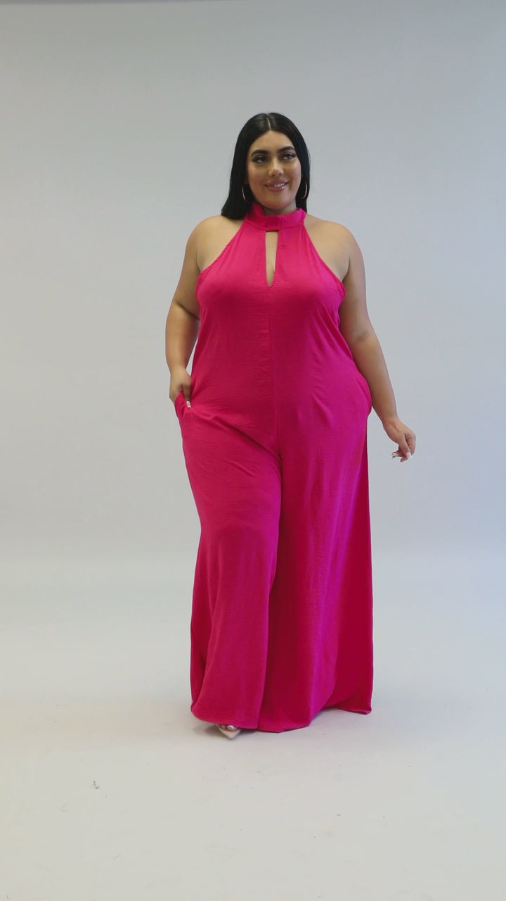 The Maci Babe Jumpsuit - Plus Size