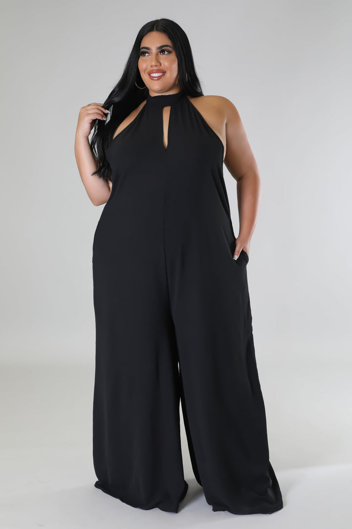 The Maci Babe Jumpsuit - Plus Size