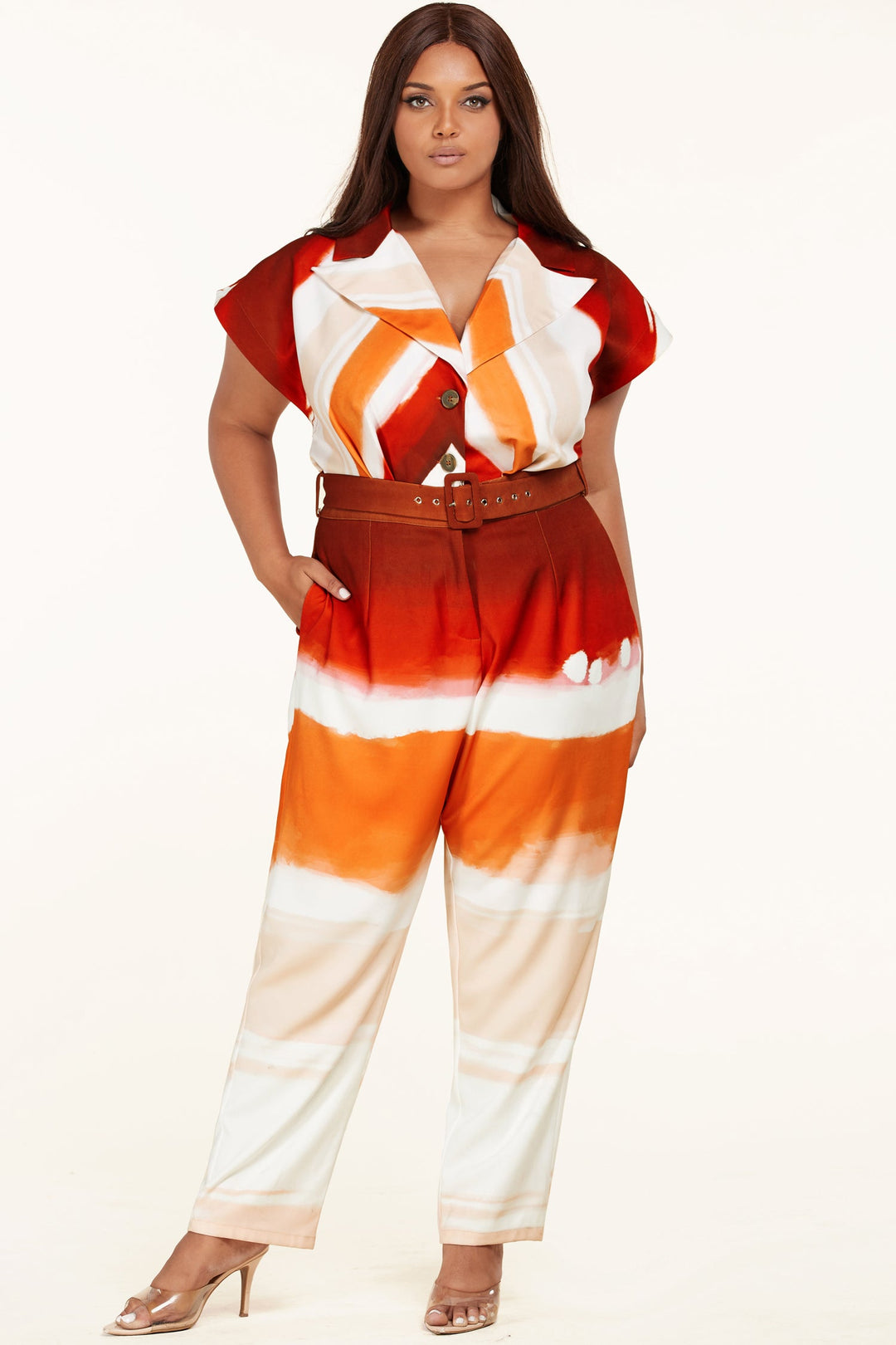 The Sunset Jumpsuit - Plus Size