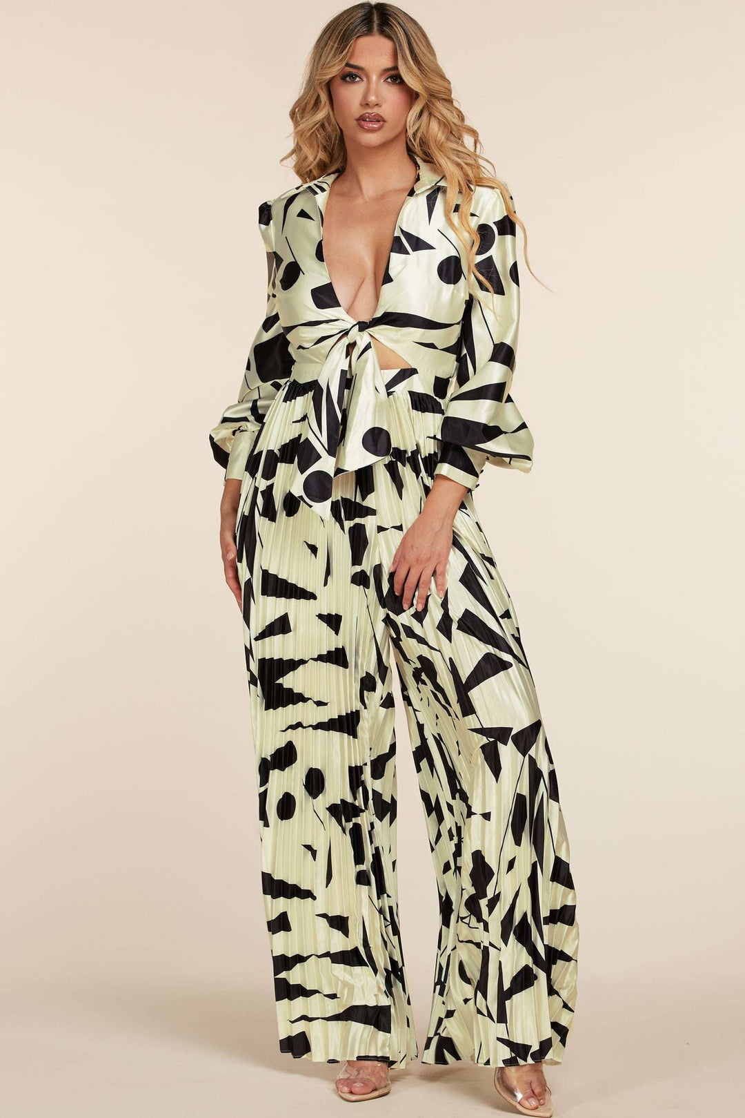 Fasheabe - Chick and Elegant Long Sleeve Jumpsuit